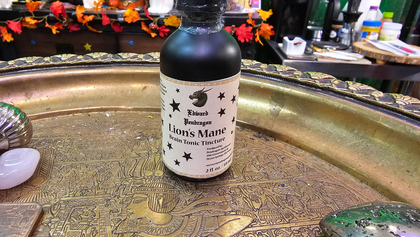 Edward Pendragon: Lion's Mane Tincture