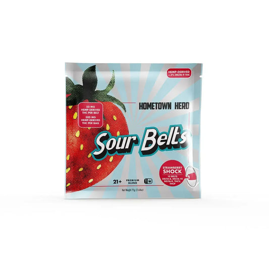Strawberry Shock - Sour Belts