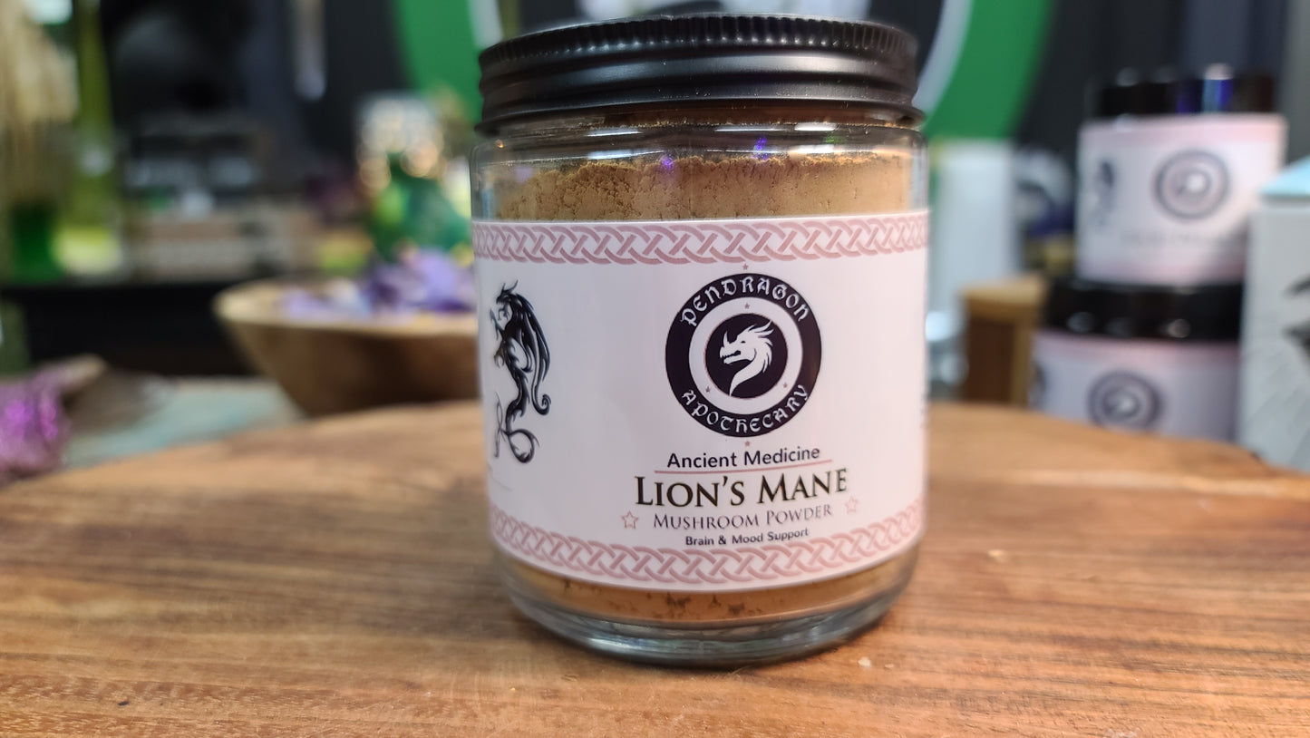 LION'S MANE: Brain Booster Mushroom Powder